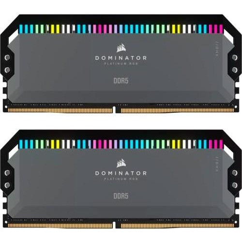 Corsair 32 GB (2x16GB) DDR5 6000 MHz Dominator Platinum RGB AMD EXPO (CMT32GX5M2D6000Z36) - зображення 1