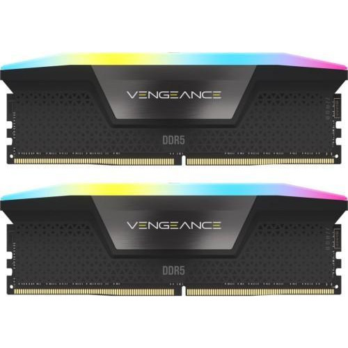 Corsair 48 GB (2x24GB) DDR5 5200 MHz Vengeance RGB (CMH48GX5M2B5200C38) - зображення 1