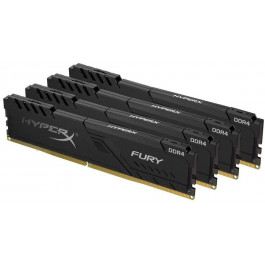   HyperX 64 GB (4x16GB) DDR4 3466 MHz FURY Black (HX434C17FB4K4/64)