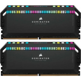   Corsair 32 GB (2x16GB) DDR5 6400 MHz Dominator Platinum RGB (CMT32GX5M2B6400C32)