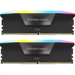   Corsair 96 GB (2x48GB) DDR5 5200 MHz Vengeance RGB (CMH96GX5M2B5200C38)