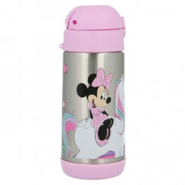   Stor Disney - Minnie Mouse Unicorns Are Real Vacuum Steel Bottle 360 ml (Stor-18860)