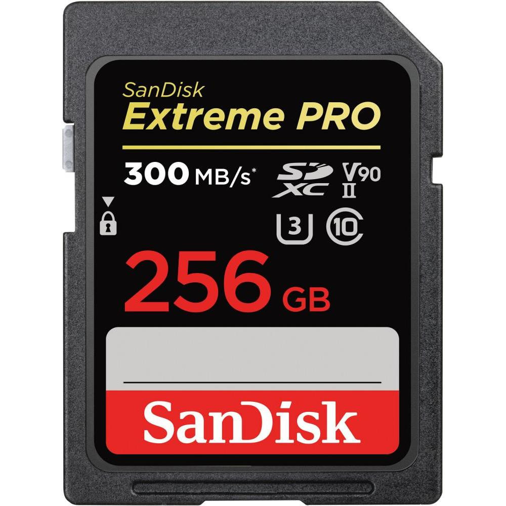 SanDisk 256 GB SDXC UHS-II U3 V90 Extreme PRO (SDSDXDK-256G-GN4IN) - зображення 1