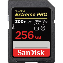   SanDisk 256 GB SDXC UHS-II U3 V90 Extreme PRO (SDSDXDK-256G-GN4IN)