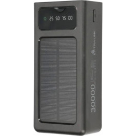   Extralink EPB-093 30000mAh Preto Solar USB-C Black