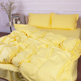   MirSon Підковдра  Satin Stripe 30-0003 Intense Yellow 200х220 см (2200005248355)