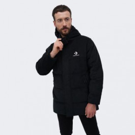   Converse Пуховик зимовий чоловічий  Men&#39;s Woven Down Jacket 10025250-001 L Чорний (194434338881)