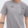 PUMA Сіра чоловіча футболка  DESERT ROAD Tee 678920/62 - зображення 4