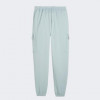 PUMA Блакитні жіночі спортивнi штани  Dare To Relaxed Cargo Sweatpants TR 624297/22 - зображення 7