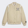 PUMA Бежева чоловіча кофта  X ONE PIECE Varsity Jacket WV 624675/90 - зображення 5