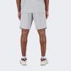 New Balance Сірі чоловічі шорти  Essentials Stacked Logo Short nblMS31540AG - зображення 2