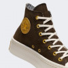 Converse Коричневі жіночі кеди  Chuck Taylor All Star Modern Lift conA07203C 38 - зображення 8