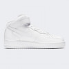 Nike Білі жіночі кеди  WMNS AIR FORCE 1 &apos;07 MID REC DD9625-100 40.5 - зображення 3