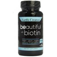   Earth's Creation Beautiful Biotin Біотин 10000 мкг 100 капсул