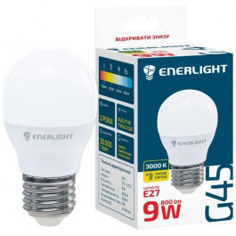   Enerlight LED G45 9W 3000K E27 (G45E279SMDWFR)