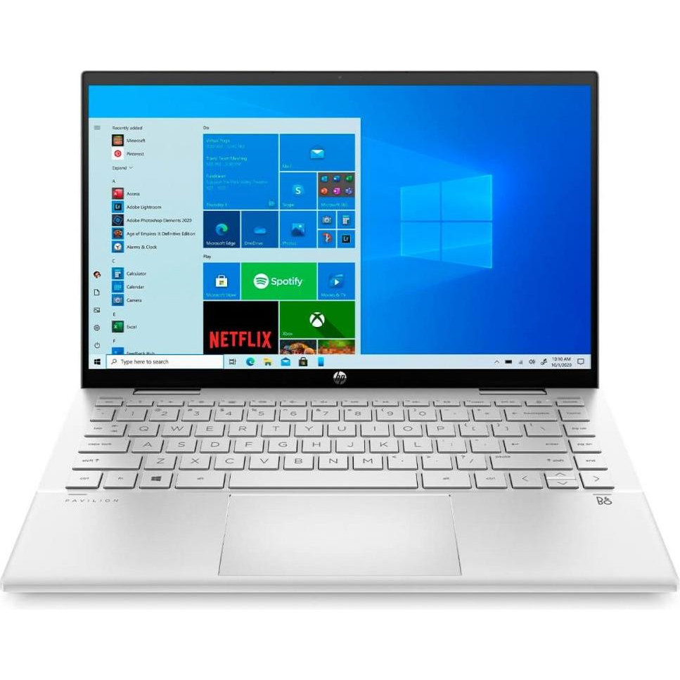 HP Pavilion x360 14-ek1008ua Natural Silver (833G3EA) - зображення 1