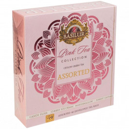   Basilur Чай зелений  Pink Tea Collection асорті 40 шт. х 1.5 г (955273) (4792252946620)