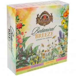   Basilur Чай зелений  Botanical Breeze Collection асорті 40 шт. х 1.5 г (955272) (4792252946637)