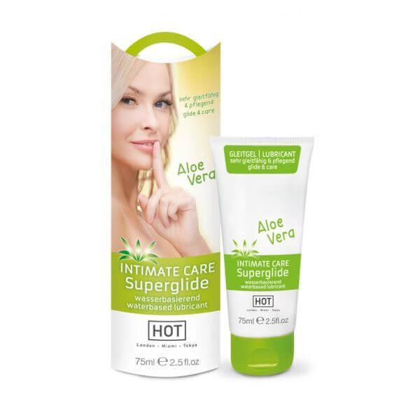 HOT Intimate care superglide aloe vera, 75 мл (HOT44311) - зображення 1