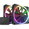 NZXT F140 RGB Twin Pack Black (RF-R14DF-B1) - зображення 1