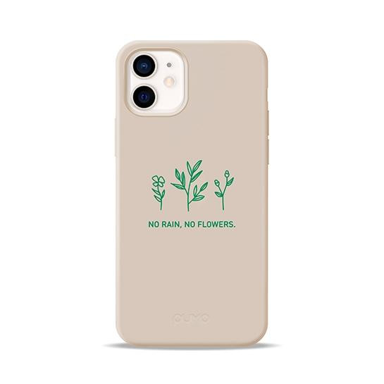 Pump Silicone Minimalistic Case for iPhone 12 mini No Flowers (PMSLMN12(5.4)-7/256) - зображення 1