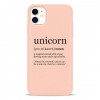 Pump Silicone Minimalistic Case for iPhone 11 Unicorn Wiki (PMSLMN11-2/252) - зображення 1