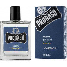   Proraso Одеколон  Azur & Lime Cologne для нормальной кожи 100 мл (8004395007714)