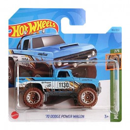   Hot Wheels 70 Dodge Power Wagon Mud Studs 1:64 HKH76 Light Blue