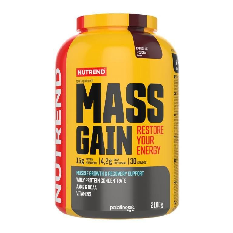 Nutrend Mass Gain 2100 g /30 servings/ Chocolate Coconut - зображення 1