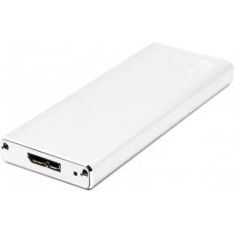   Frime M.2 NGFF Metal USB 3.0 Silver (FHE201.M2U30)