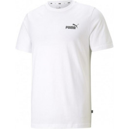   PUMA Біла чоловіча футболка  ESS Small Logo Tee 586668/02