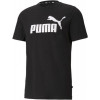 PUMA Чорна чоловіча футболка  Ess Logo Tee 586666/01 - зображення 2