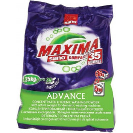   Sano Стиральный порошок Maxima Advance 1,25 кг (7290010935314)