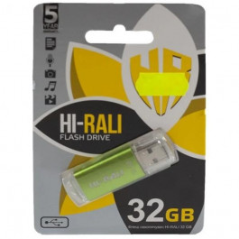   Hi-Rali 32 Gb Hi-Rali Rocket series Green (HI-32GBVCGR)