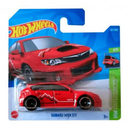   Hot Wheels Subaru WRX STI Hatchbacks 1:64 HCX04 Red