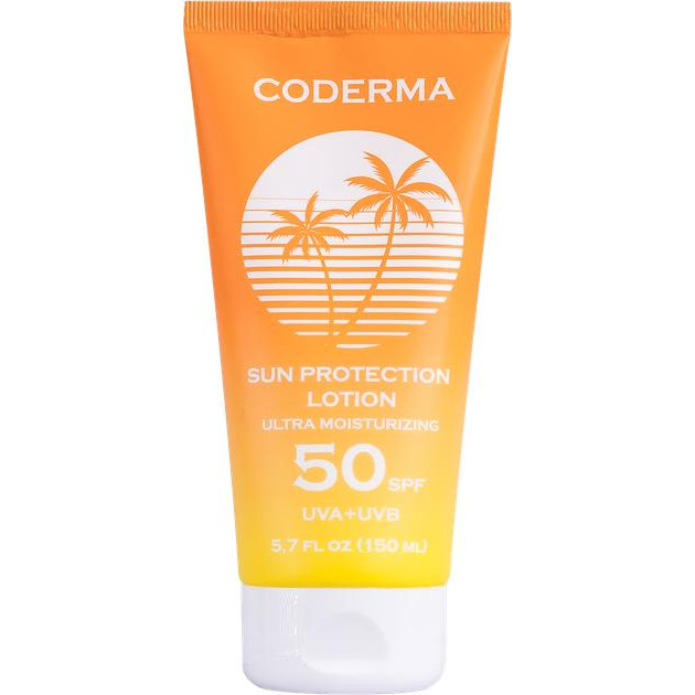 Coderma Солнцезащитный лосьон для тела  SPF 50 Ультраувлажняющий 150 мл (4820243881282) - зображення 1