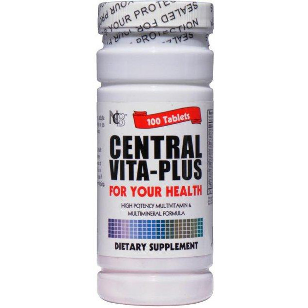 Nu-Health Мультивітамін Central Vita Plus №100 (763210106701) - зображення 1