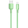 ColorWay USB - Lightning 1m Green (CW-CBUL042-GR) - зображення 2