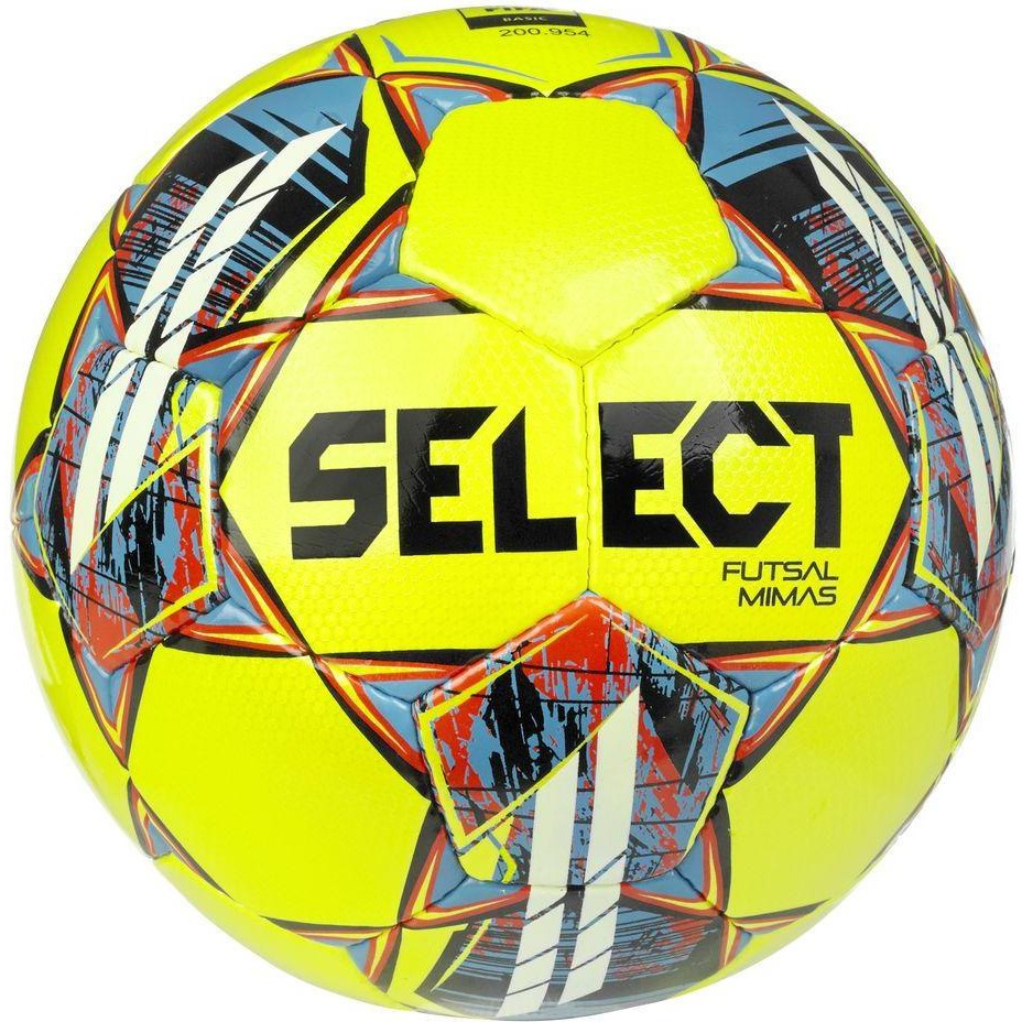 SELECT Futsal Mimas v22 №4 Yellow-White (5703543298372) - зображення 1