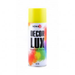 NOWAX Краска акриловая спрей DECOR LUX 1023 450мл желтый