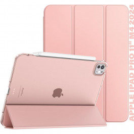   BeCover Чохол-книжка Tri Fold Hard  для Apple iPad Pro 11" M4 2024 Pink (711728)