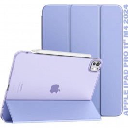   BeCover Чохол-книжка Tri Fold Hard  для Apple iPad Pro 11" M4 2024 Purple (711729)