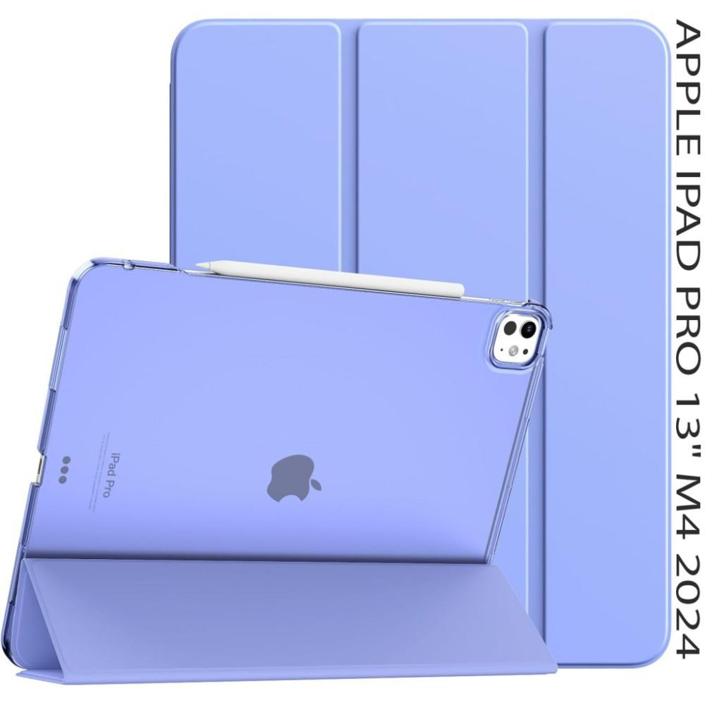 BeCover Чохол-книжка Tri Fold Hard  для Apple iPad Pro 13" M4 2024 Purple (711733) - зображення 1