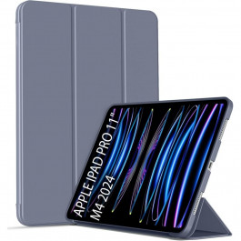   BeCover Чохол-книжка Tri Fold Soft TPU Silicone  для Apple iPad Pro 11" M4 2024 Purple (711749)