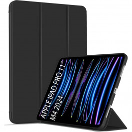   BeCover Чохол-книжка Tri Fold Soft TPU Silicone  для Apple iPad Pro 11" M4 2024 Black (711744)