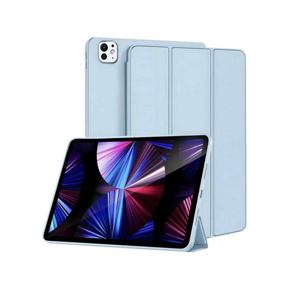 BeCover Чохол-книжка Tri Fold Soft TPU Silicone  для Apple iPad Pro 13" M4 2024 Light Blue (711753) - зображення 1