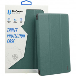   BeCover Чохол-книжка Tri Fold Soft TPU Silicone  для Apple iPad Air 13" M2 2024 Dark Green (711470)