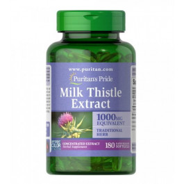   Puritan's Pride Milk Thistle 1000 мг (Silymarin) 180 капс