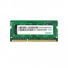   Apacer 8 GB SO-DIMM DDR3 1600 MHz (AS08GFA60CATBGC)