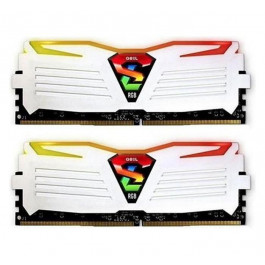   Geil 16 GB (2x8GB) DDR4 3000 MHz Super Luce RGB Lite AMD Edition Frost White (GALWC416GB3000C16ADC)